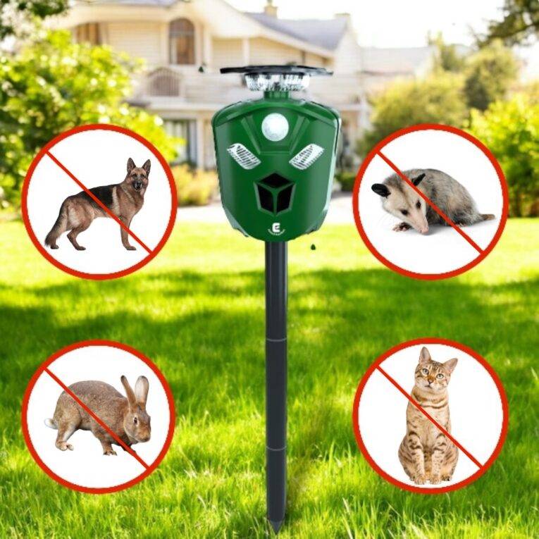 Pestrol 360 Smart Scarecrow Animal Repeller | Pestrol