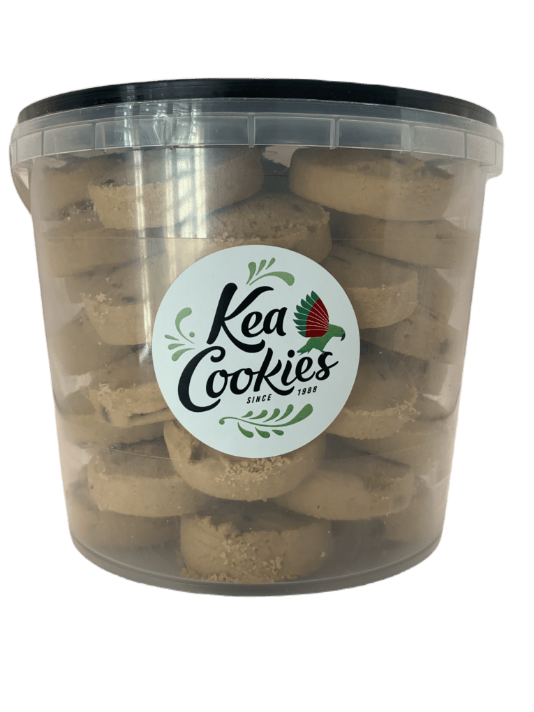 Kea Cookies | Gingernut Bite Size Cookies | Bucket 1kg | Pestrol