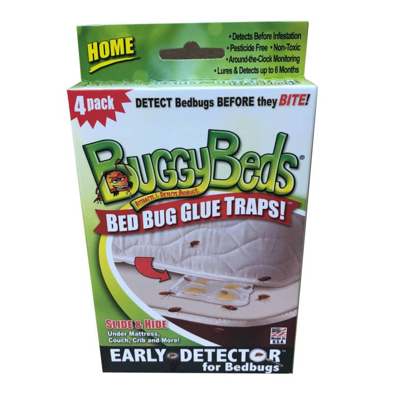 Buggy Beds | Bed Bug Glue Traps | 4pk | Pestrol