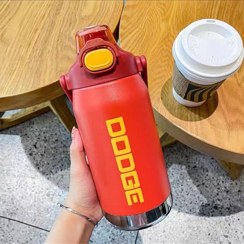 DODGE | Stainless Steel Thermos Water Bottle | 1.2L Purple