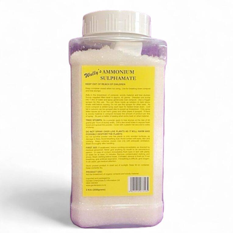 Wally's Ammonium Sulphamate - 2kg/25kg | Pestrol